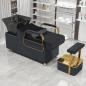 Preview: 360Home Shampoonierbett Frisiersalon Spezial-Keramikbecken Masseuse